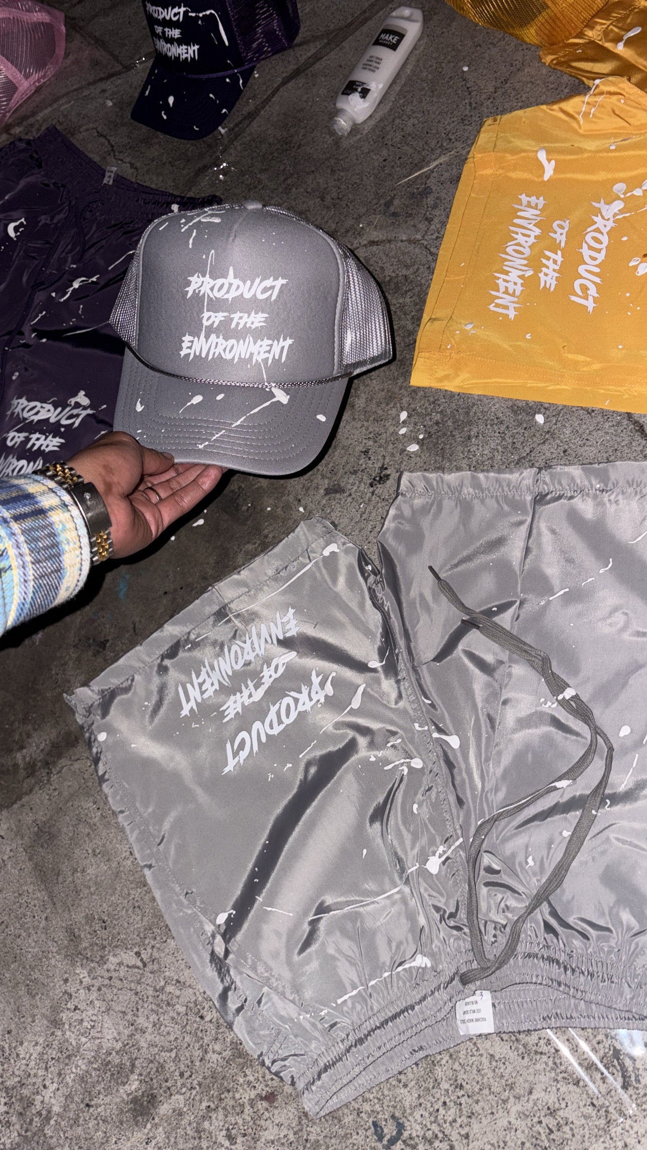 Hat & Shorts P.O.T.E set