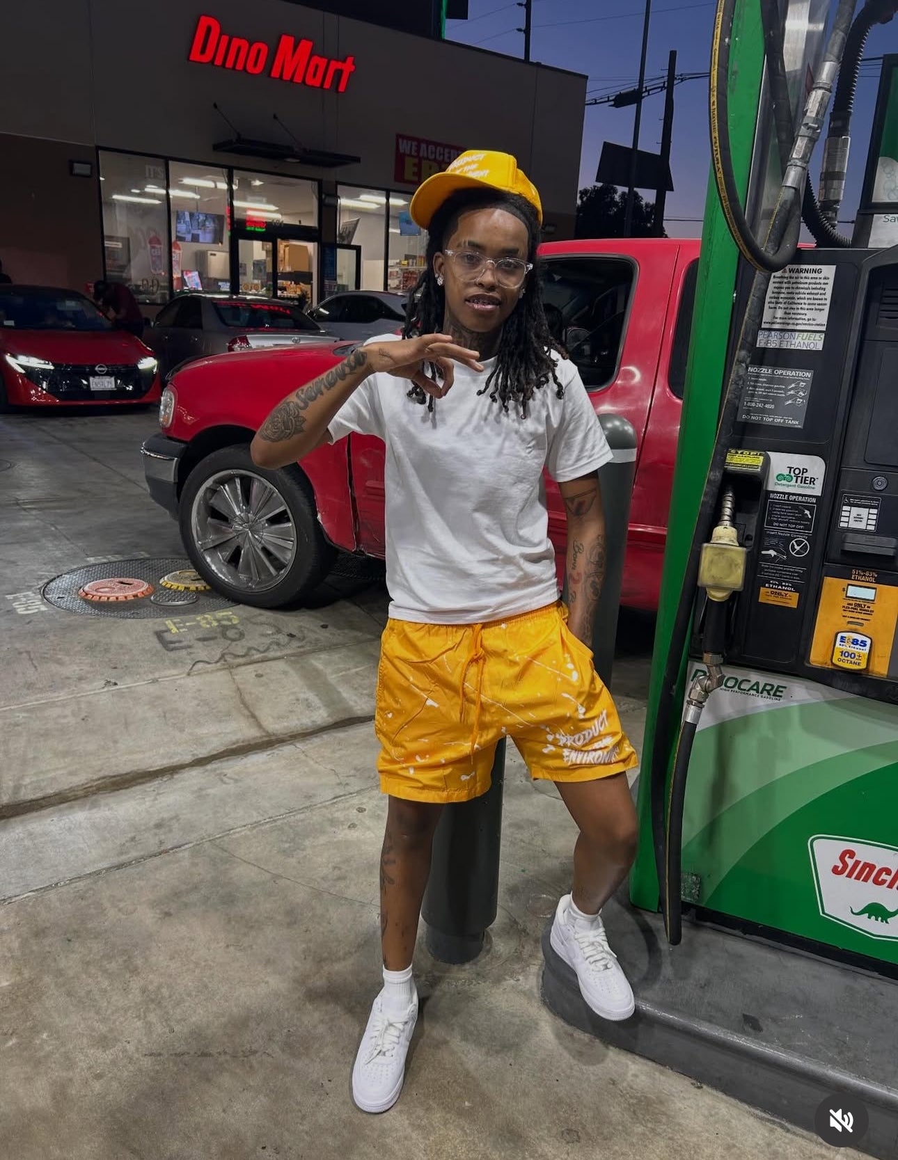 Hat & Shorts P.O.T.E set