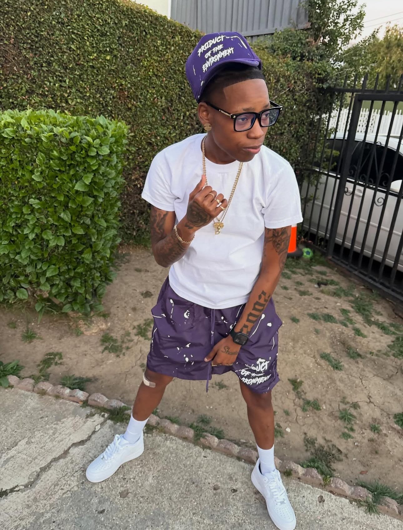 Hat & Shorts P.O.T.E set