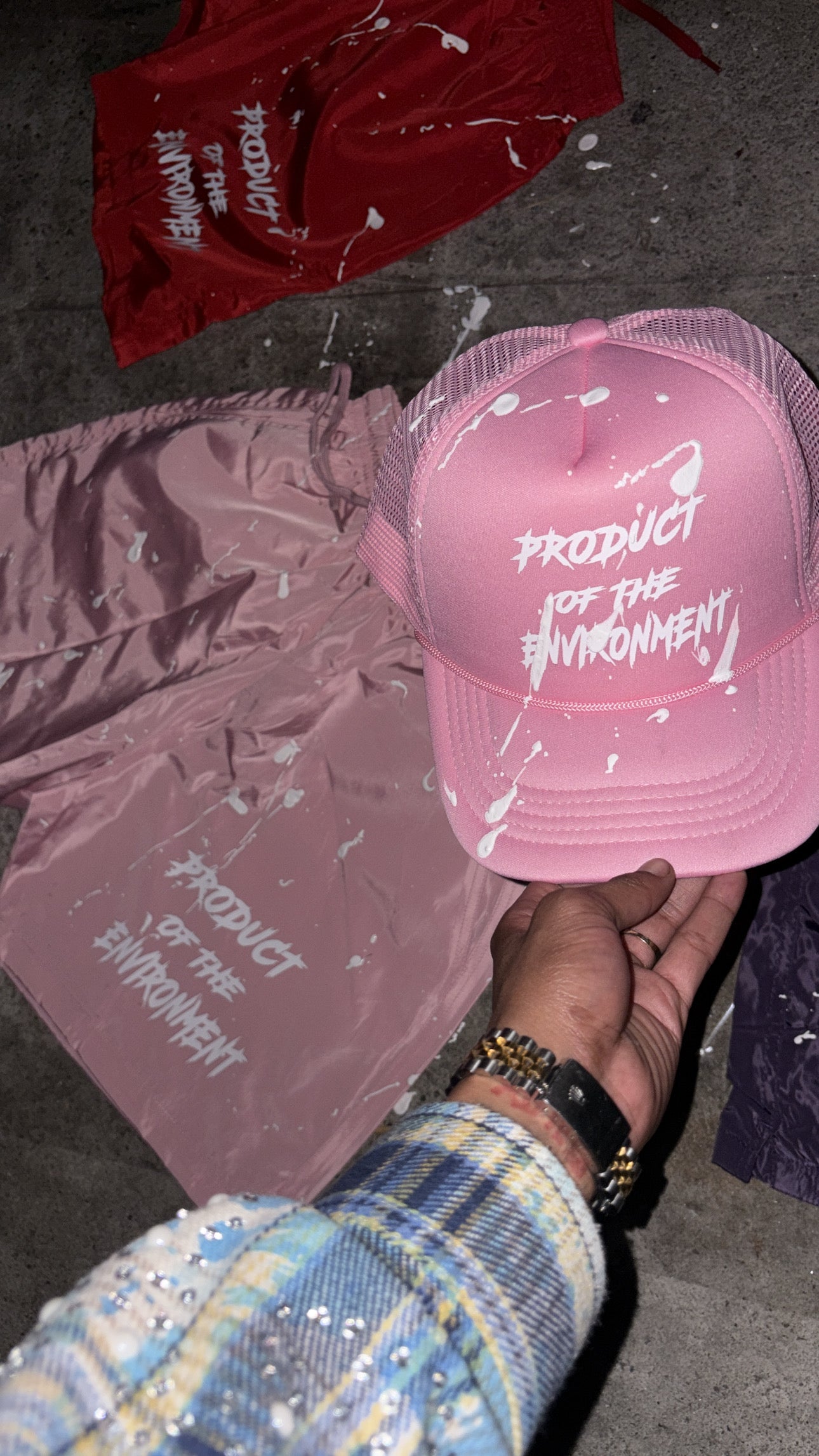 Hat & Shorts P.O.T.E set