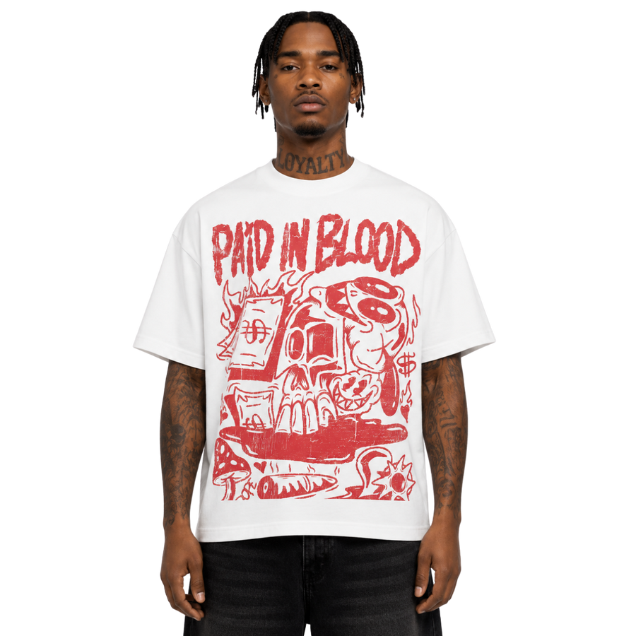 Paid in blood OVERSIZED T