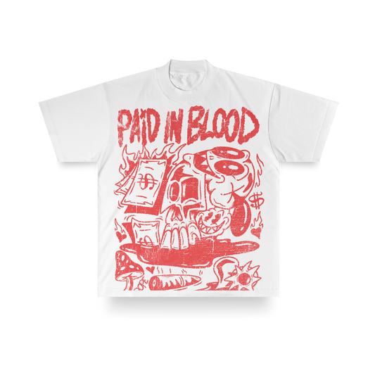 PAID IN BLOOD TEE